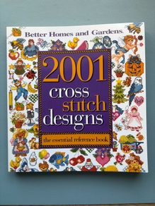 Vintage Better Homes and Gardens 2001 Cross Stitch Designs Reference Craft Book