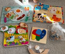 Wooden Puzzles & Balancing & Stacking wooden Games