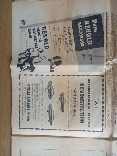 Old News Paper, TT Special