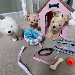 Our generation Kennel with dogs and accessories