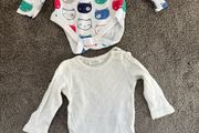 baby long sleeve bodysuit 3-6months