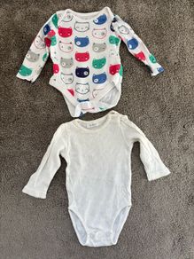 baby long sleeve bodysuit 3-6months