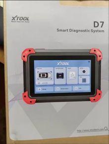 XTOOL D7 All System Car Diagnostic Tools Bidirectional Scanner ECU Coding Key Programmer 38+ Services Add CANFD Functions PK D7S