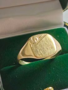 Man Gold Ring