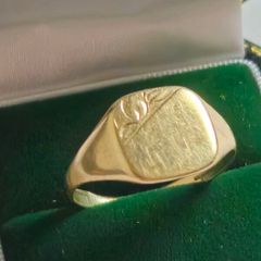 Man Gold Ring