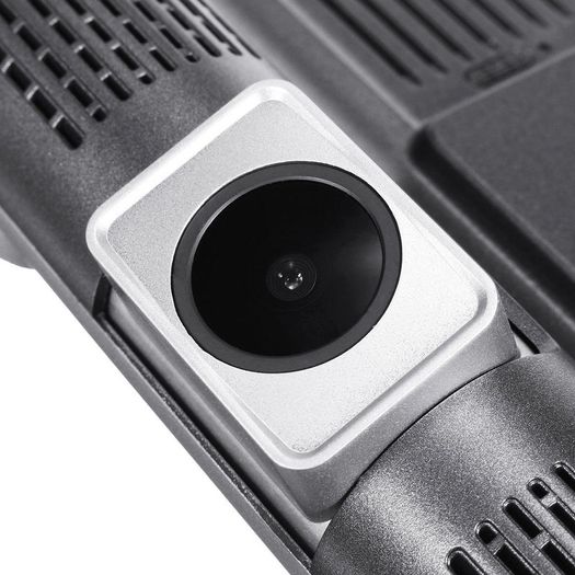 3x Camera Front Back and Inside 4" HD 1080P 170 WDR Car DVR Dual Lens Camera Video Recorder Rearview Dash Cam Taxi Van Mini