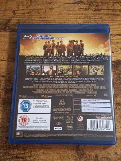 "The Thin Red Line" (1998) Blu-ray - free standard postage