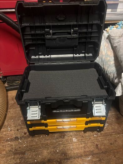 DEWALT TSTAK 2.0 Tool Storage with 2 Shallow Drawers 13"