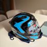Arai QUANTIC - Robotic Blue - Size L Image 3