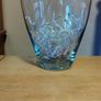 Clear glass vase Image 4