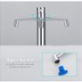 Chrome High Rise Bathroom Sink Faucet, 360 Swivel Bathroom Faucet for Raised Sinks Image 3