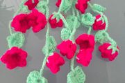 Handmade Crochet Hanging Flower Pot