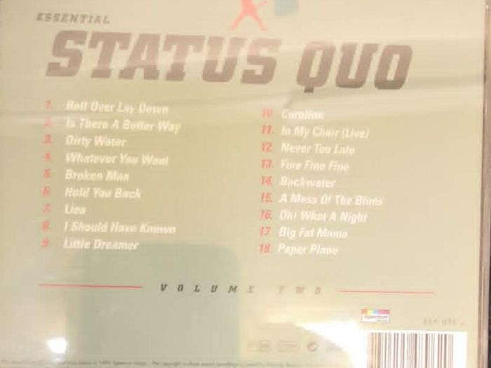 The Essential Status Quo Vol. 2 CD