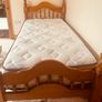 Single Bed & Mattress Image 3