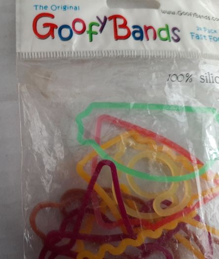 Silicone bands lots of shapes from USA