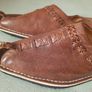 Handmade Moroccan Leather Slippers / Babouche (Brand New) Image 2