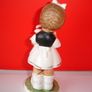 Three  Vintage  Goebel-Hummel Style Girl Figurines 1900s Image 8