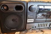 From 1992 Sony CFS-W430 Vintage Radio Cassette recorder, working perfect.
