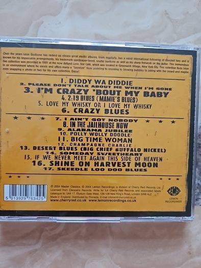 Leon Redbone CD - Live & Kickin'