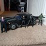 McFarlane Batman figures and custom painted batmobile Image 7