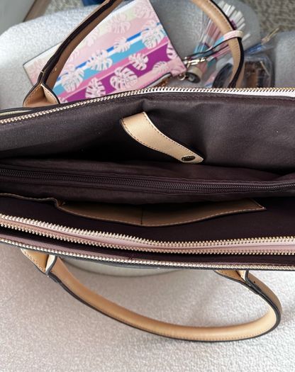 Practically new Parfois Ladies Laptop Bag & comes with 3in1 matching charging cable