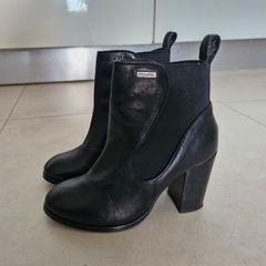 Superdry Leather Boots Black size 4/36