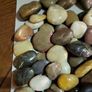 Beach pebbles tumbled and polished Image 3