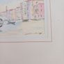Signed Watercolour On Card of Venice Image 4
