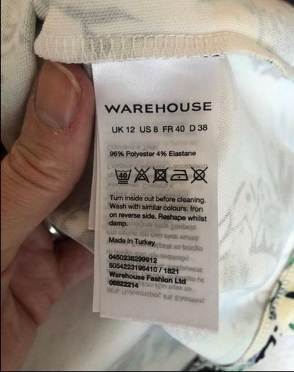 Warehouse floral dress - sz 12