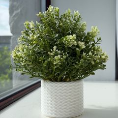 Minimalist Matte White Twisted Rope Pot and Desk Organizer 3D Printed with Free Post