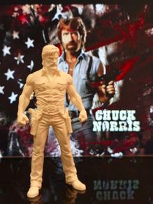 3D Printed Chuck Norris Figurine