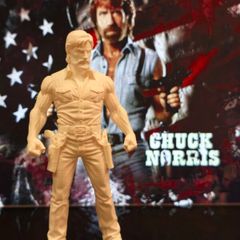 3D Printed Chuck Norris Figurine
