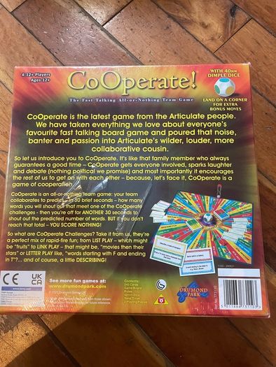 board game Drumond Park Cooperate