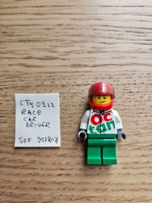 lego cty0922 race car driver, set 951807