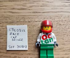 lego cty0922 race car driver, set 951807