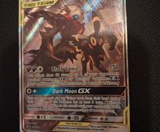 Pokemon Card : Umbreon and Darkrai gx tag team