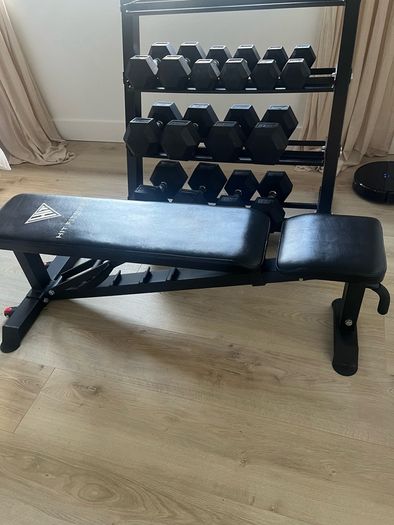 Weights and Bench Dumbbell Bundle