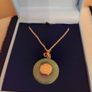 valentines gift newbridge gold and green chain Image 2