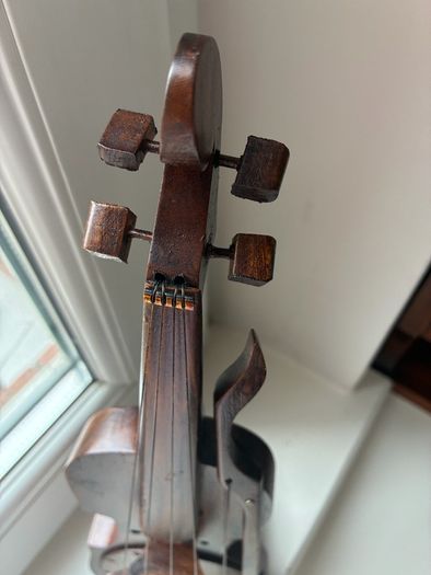 Double Bass Timber display