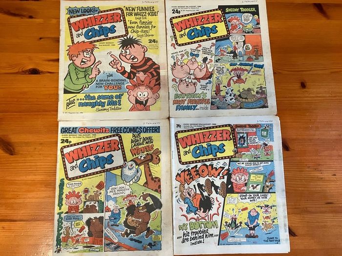 Comics: 'Whizzer and Chips' 1986 (28 numbers)