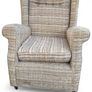 Armchairs - Wing Back - Vintage x 2 Image 3