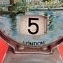 Vintage Metal London Perpetual Flip Calendar Image 4