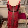 Three Floor Dress in Red lace, perfect condition , UK 12. Image 3