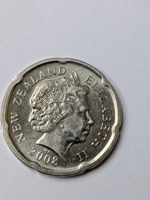 3 New Zealand 2008 coins
