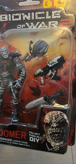 "Bionicle of War" Boomer action figure