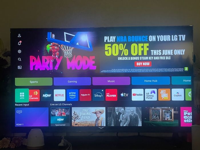 LG smart TV