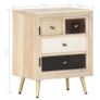 Bedside Cabinet 40x30x50 cm Solid Mango Wood Image 5