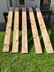 Railway Sleepers x 5