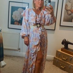 maxi floral dress