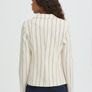 Ichi Stripe Blazer Image 3
